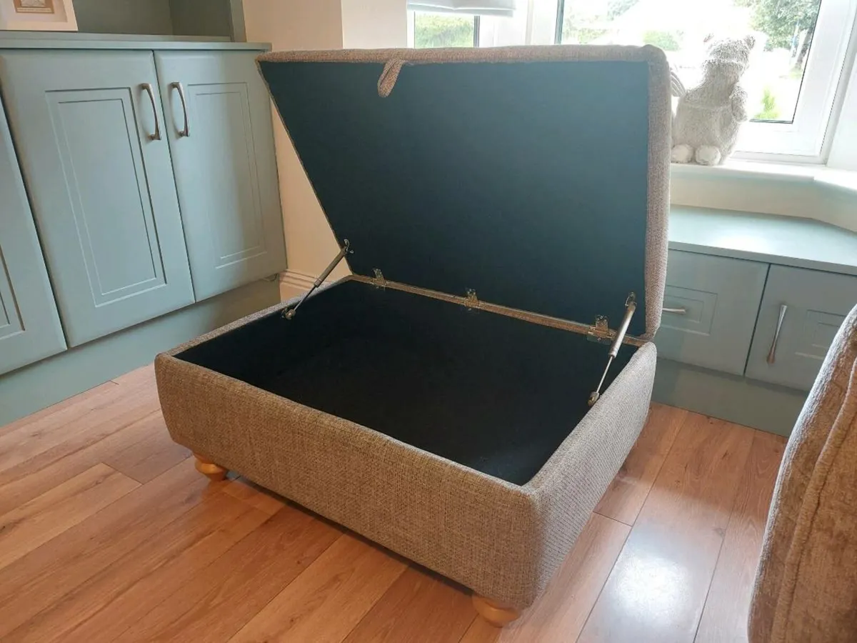 Ottoman/Foot Rest - Like New - Image 2