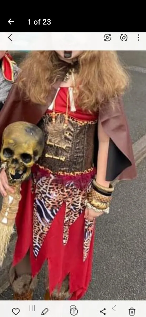 Halloween costume witch doctor - Image 1