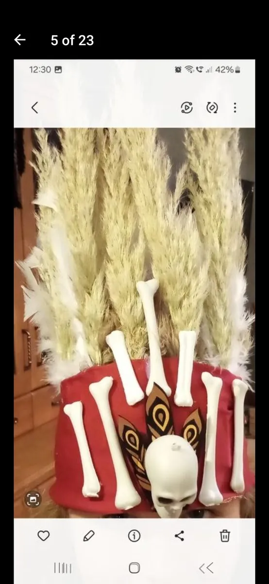 Halloween costume witch doctor - Image 2