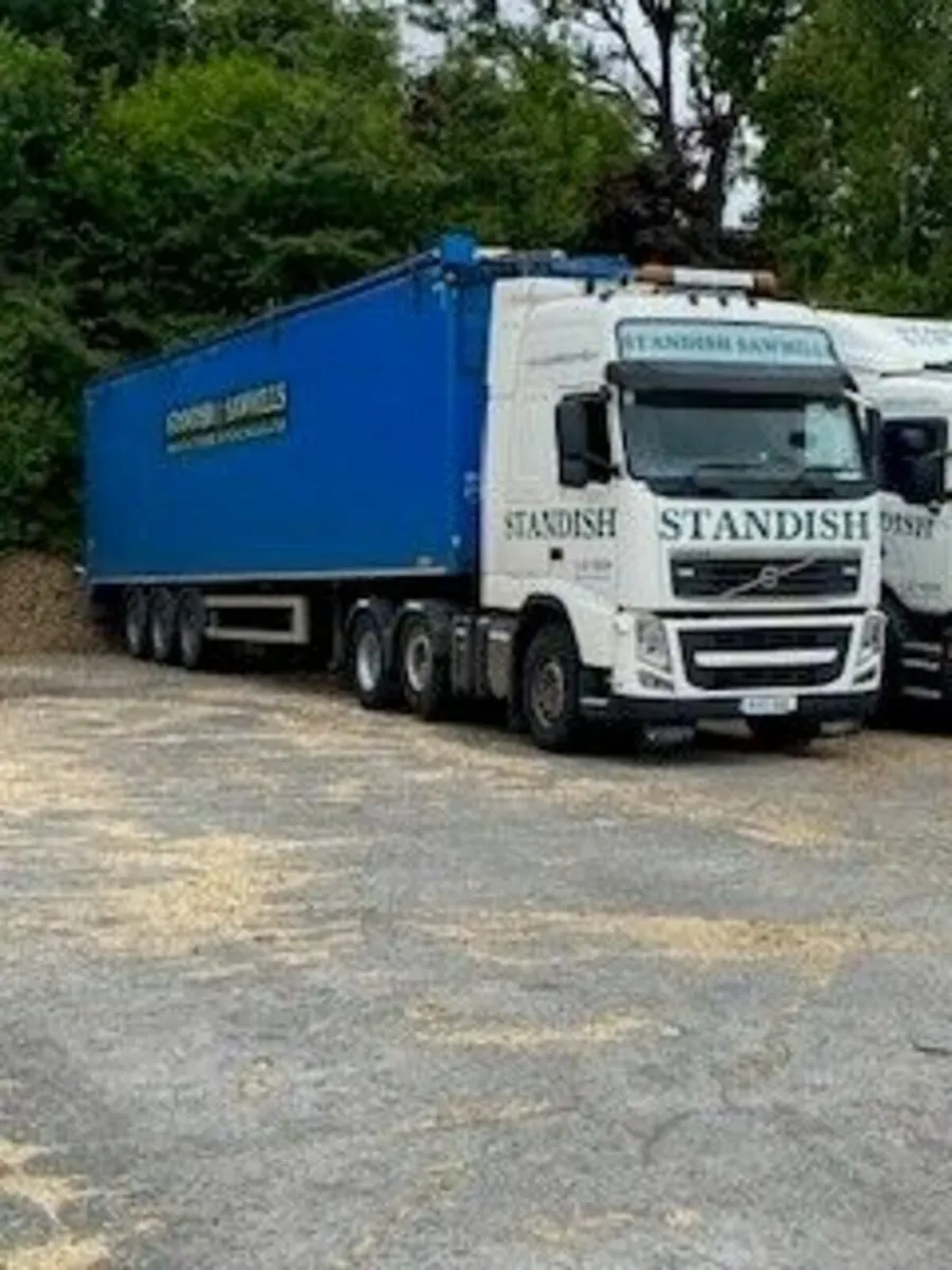 Articulated Lorry of Firewood - Image 1