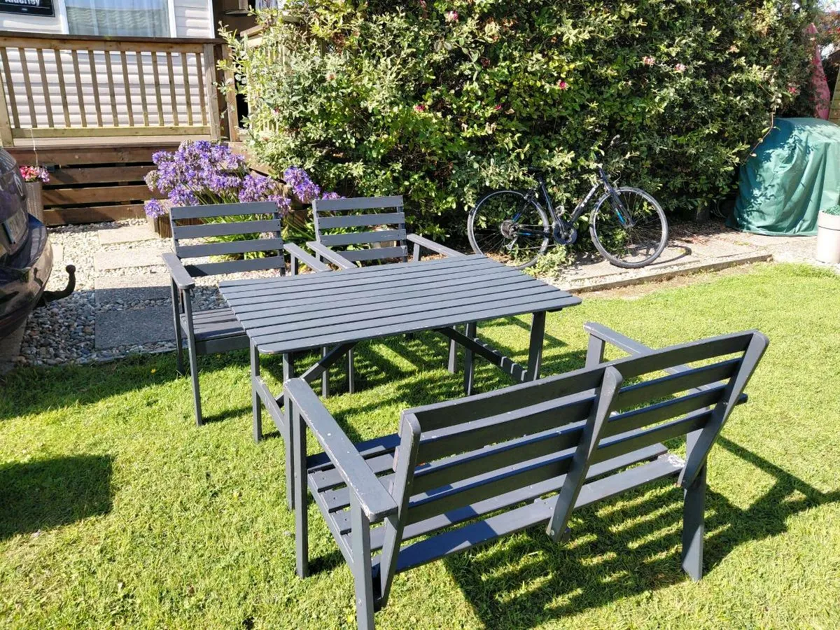 Garden dining set - Image 2