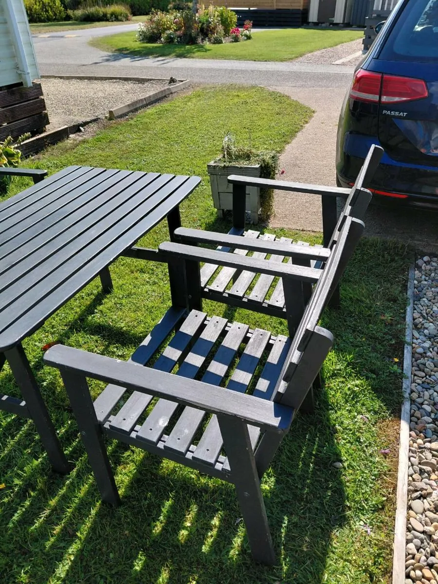 Garden dining set - Image 3