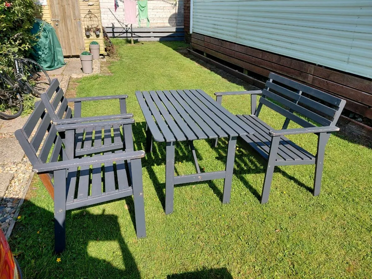 Garden dining set - Image 4