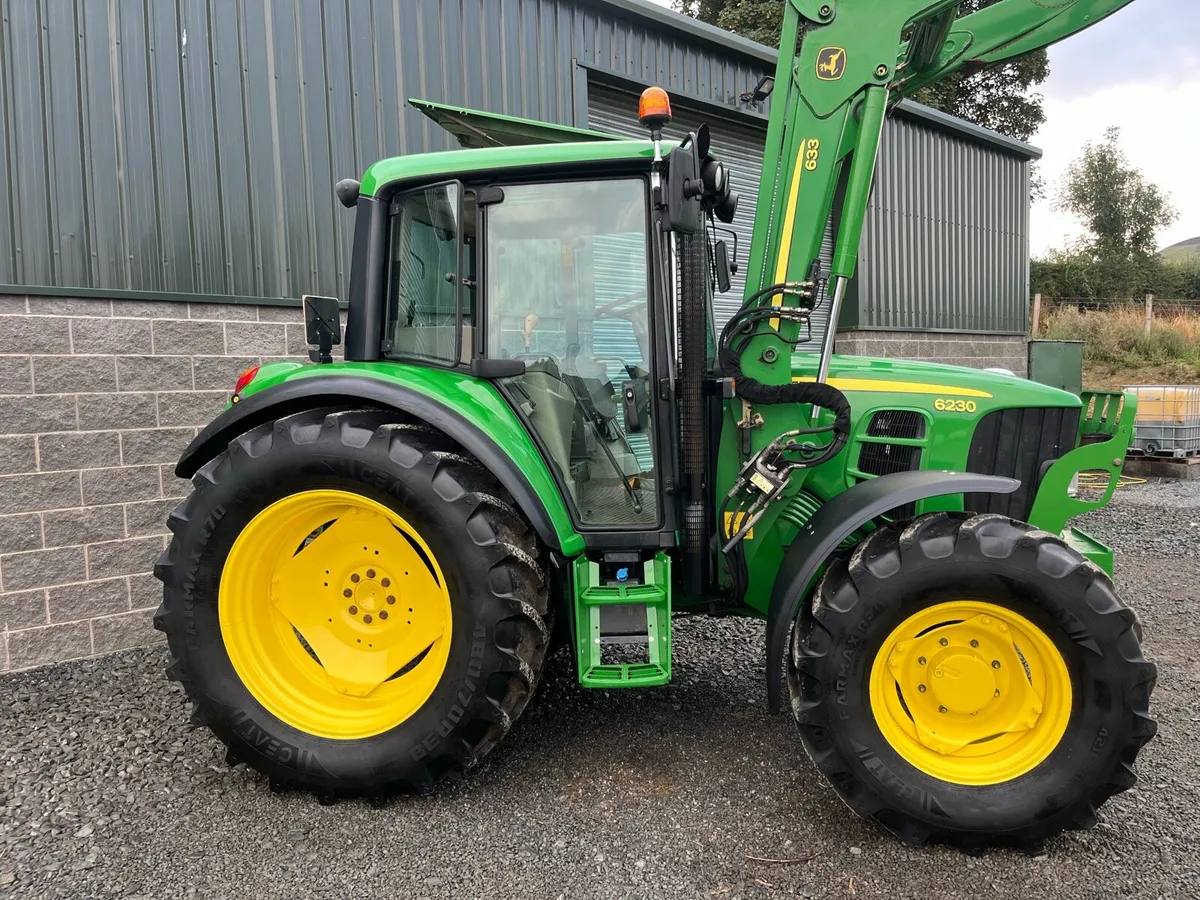 John deere 6230 and 633 loader - Image 2