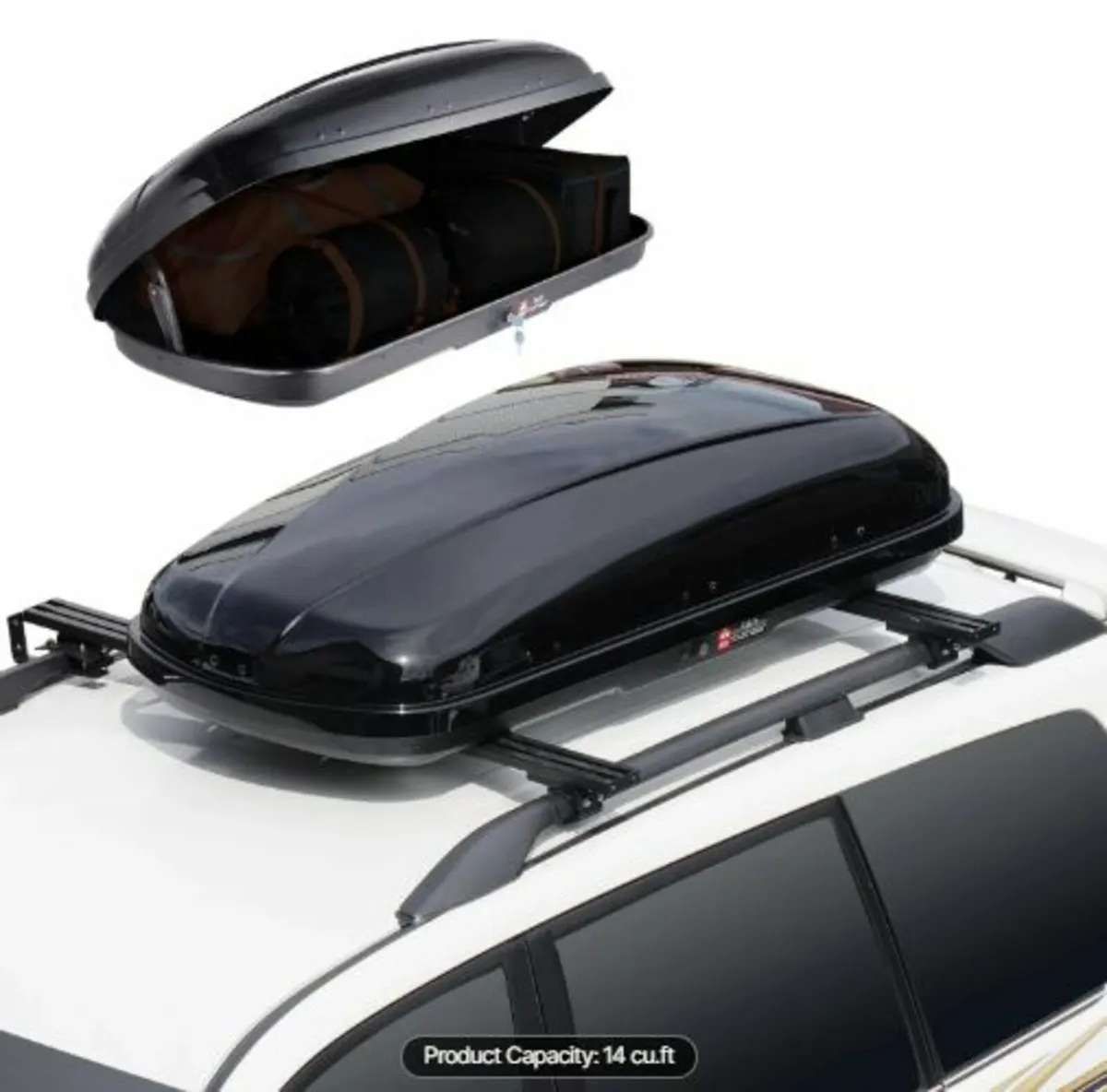 Rooftop Cargo Carrier 14 Cubic Feet Luggage - Image 1