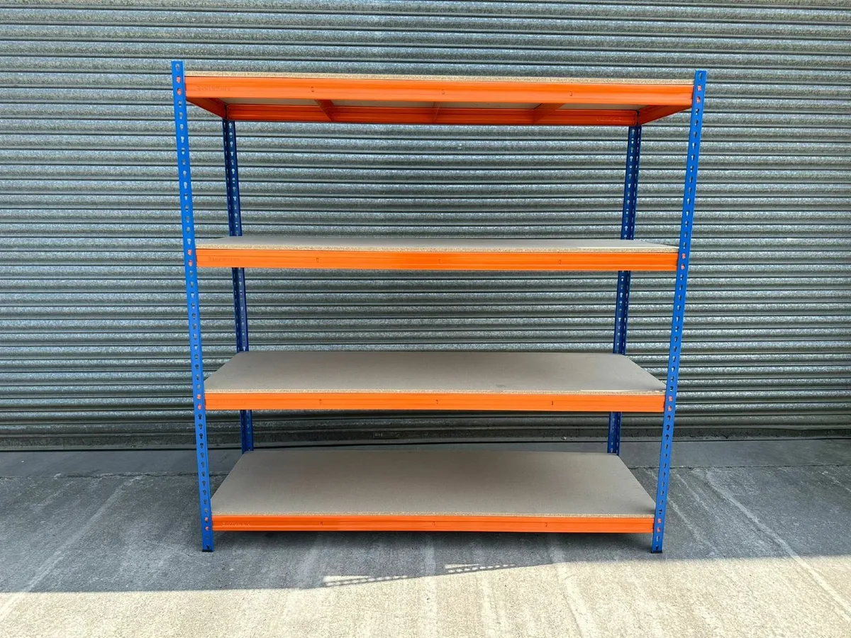 4 Tier Longspan Shelving - 400kgs Capacity - Image 2