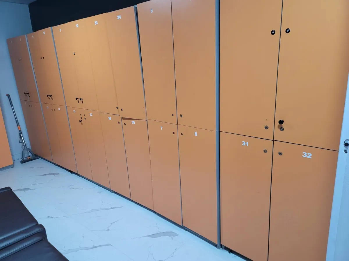 Changing room cabinets - Image 1