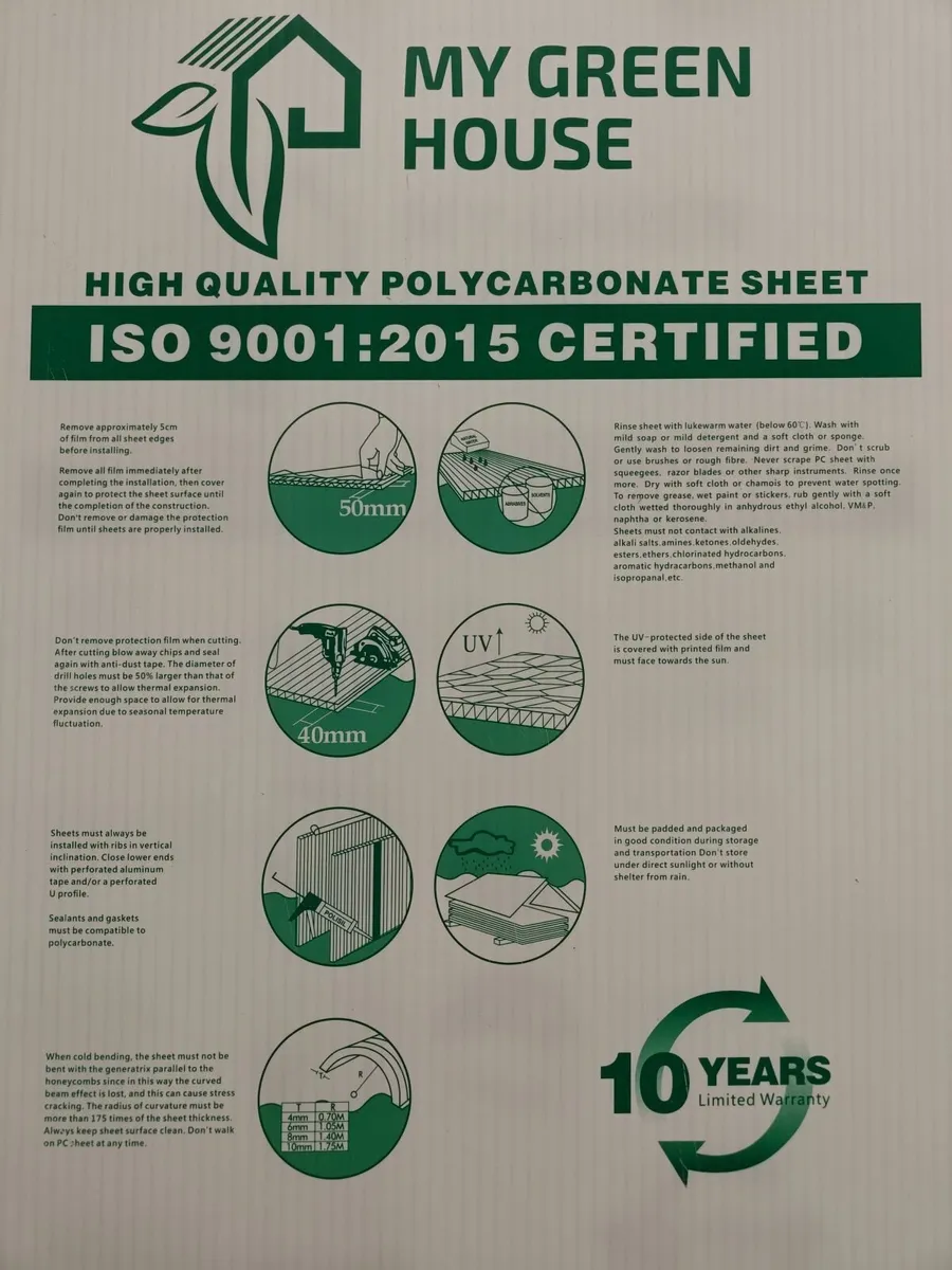 High Quality Twin Wall Polycarbonate Sheets - Image 3