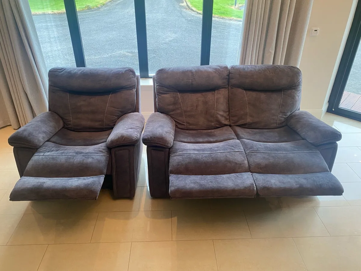 2 & 1 Seater Recliners - Image 2