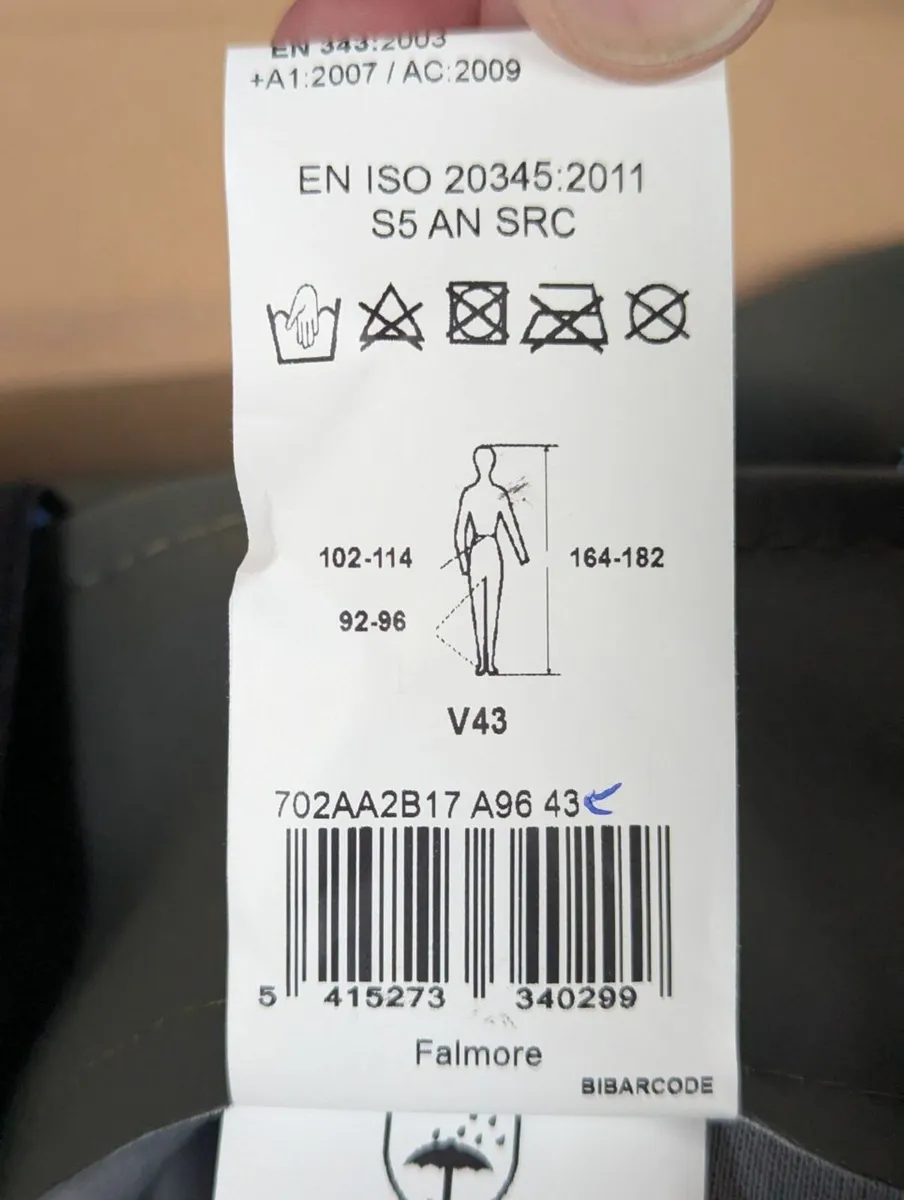 Sioen Falmore Chest Waders with Safety Boots - Image 2