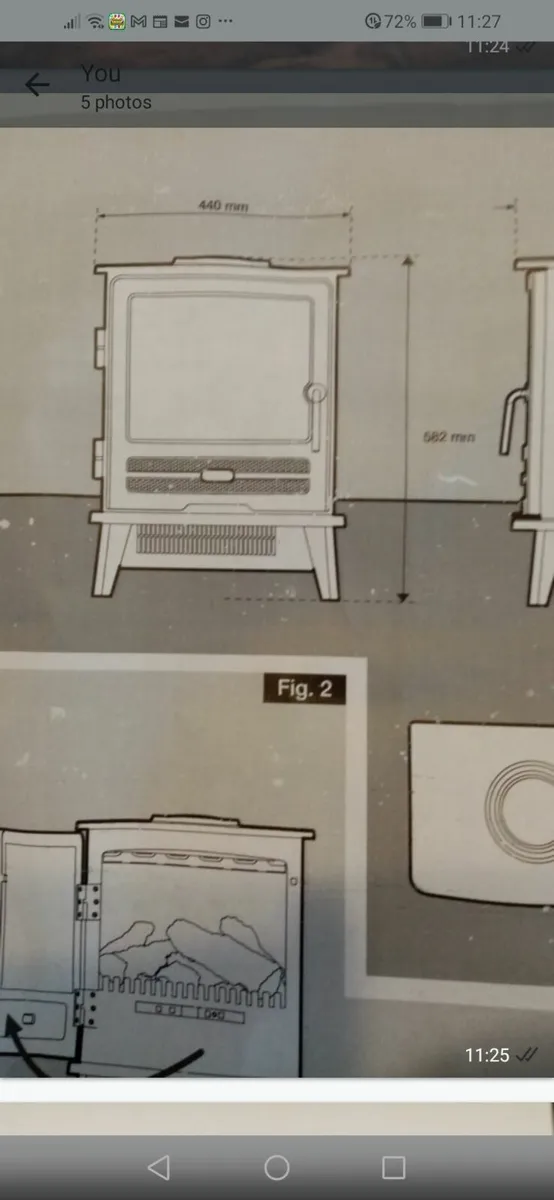 Dimplex optimyst Electric stove - Image 4