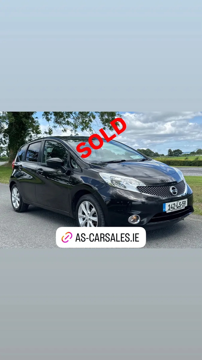 Nissan Note 2014 SV 1.2 petrol manual - Image 1