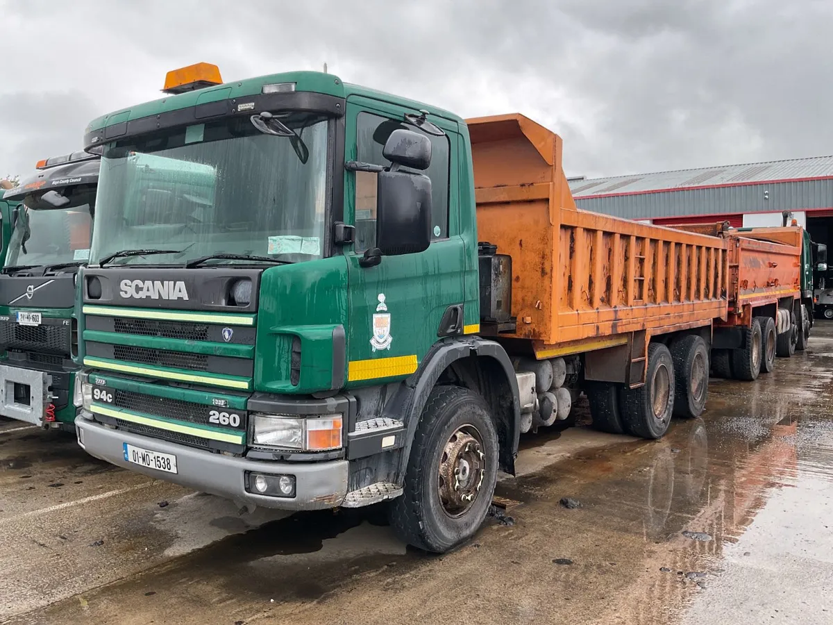 2001 Scania 260 Tipper For Auction - Image 1