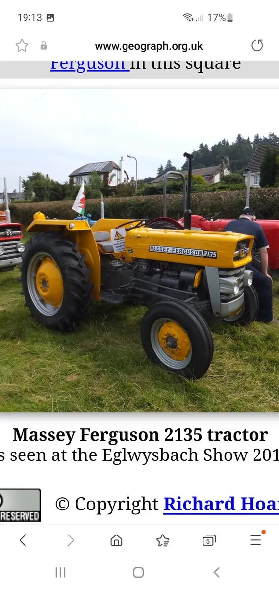 Mf 135 industrial