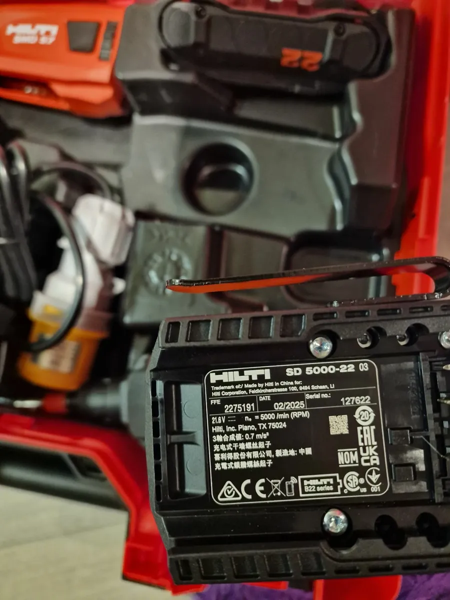 Hilti screwgun BRAND NEW 2025 - Image 2