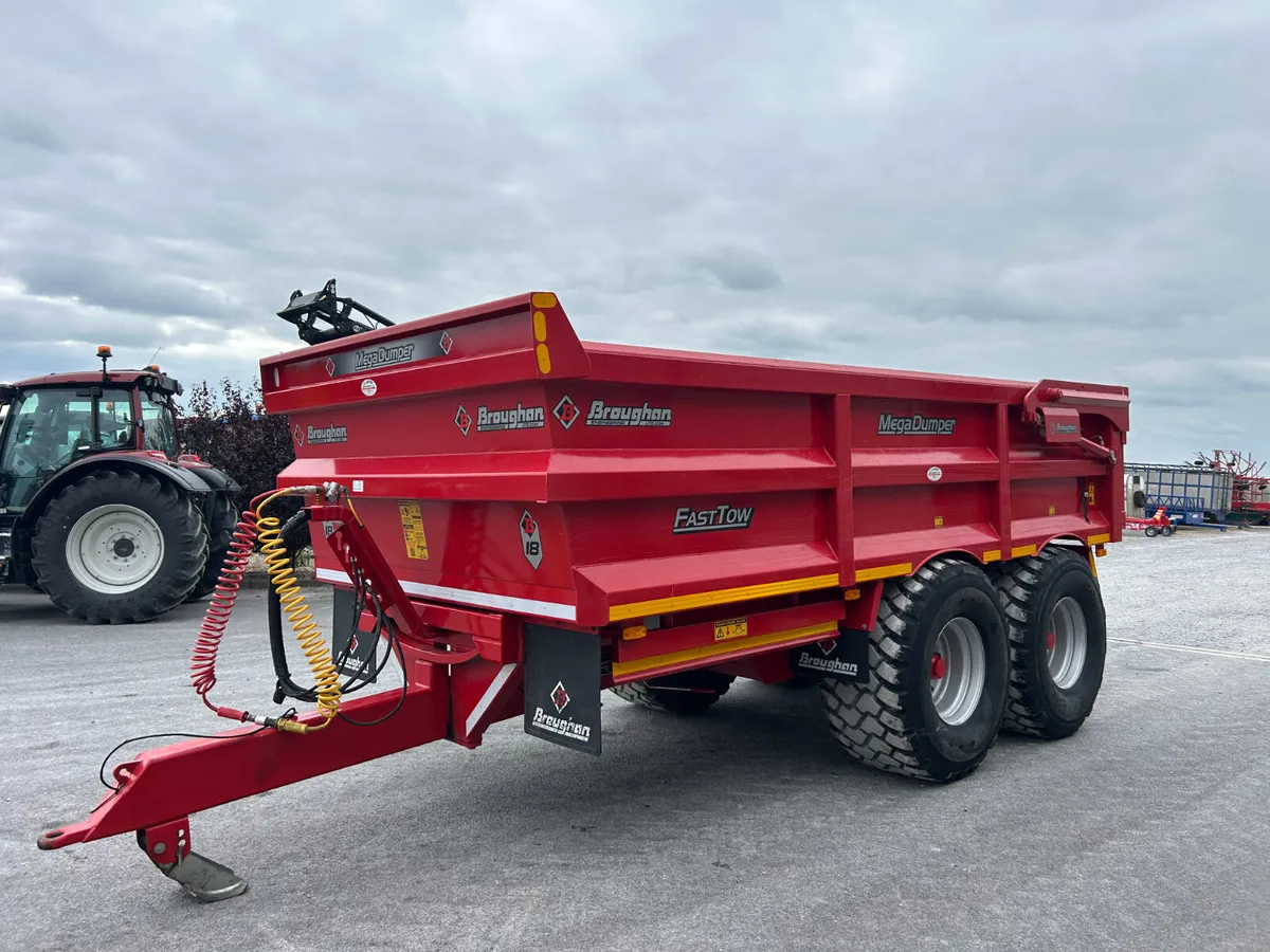 2023 Broughan 18T Dump Trailer As New - Image 1