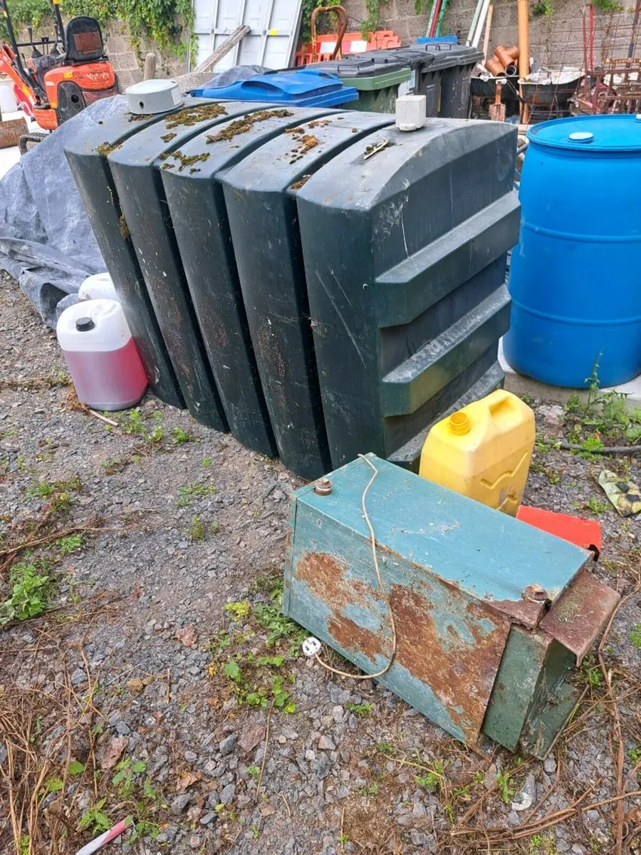 Oil tank .oil boiler