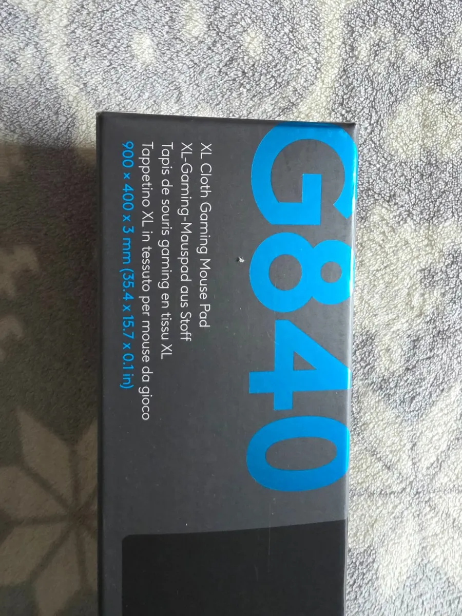 Logitech Cloth gaming mouse pad XL - Image 1