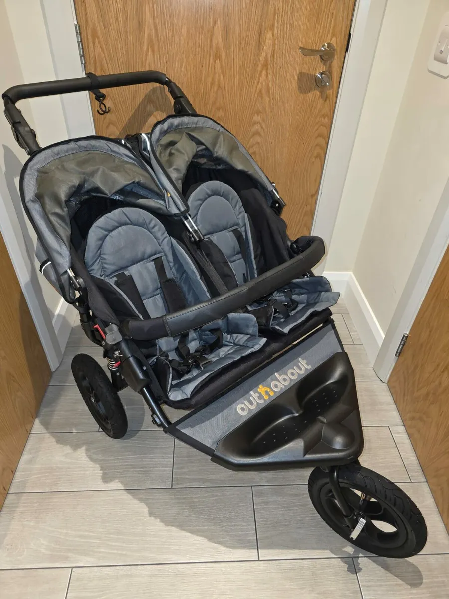 Spotless Out N About Double stroller - Image 1