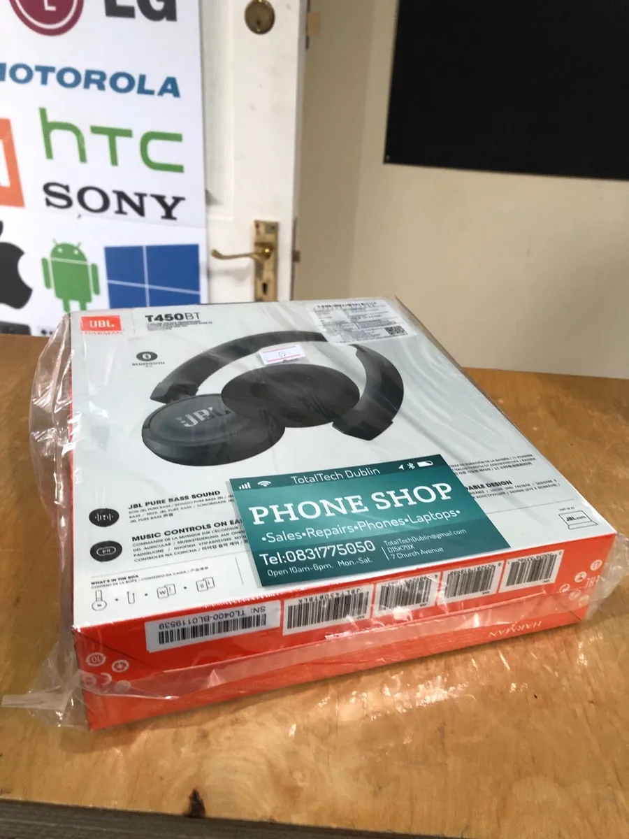 JBL T450 BT Bluetooth Wireless Headphones New - Image 2
