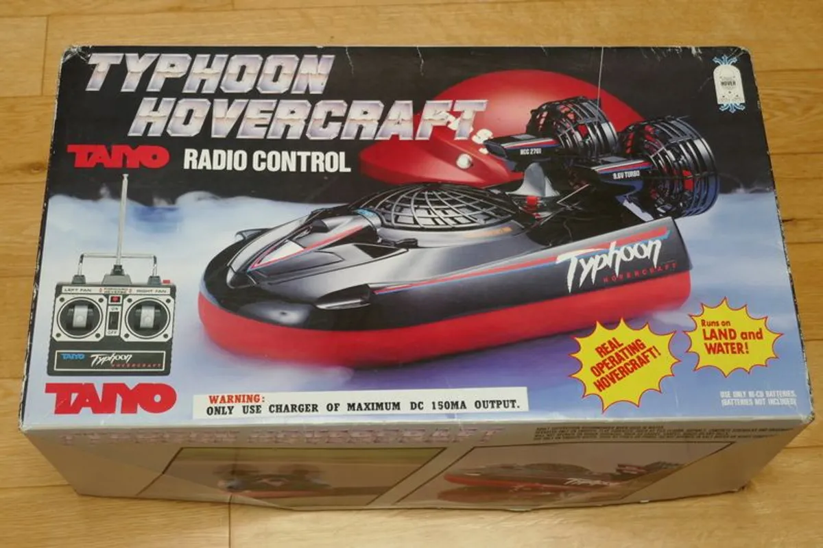 Typhoon Radio Control Hovercraft Toy - Image 1