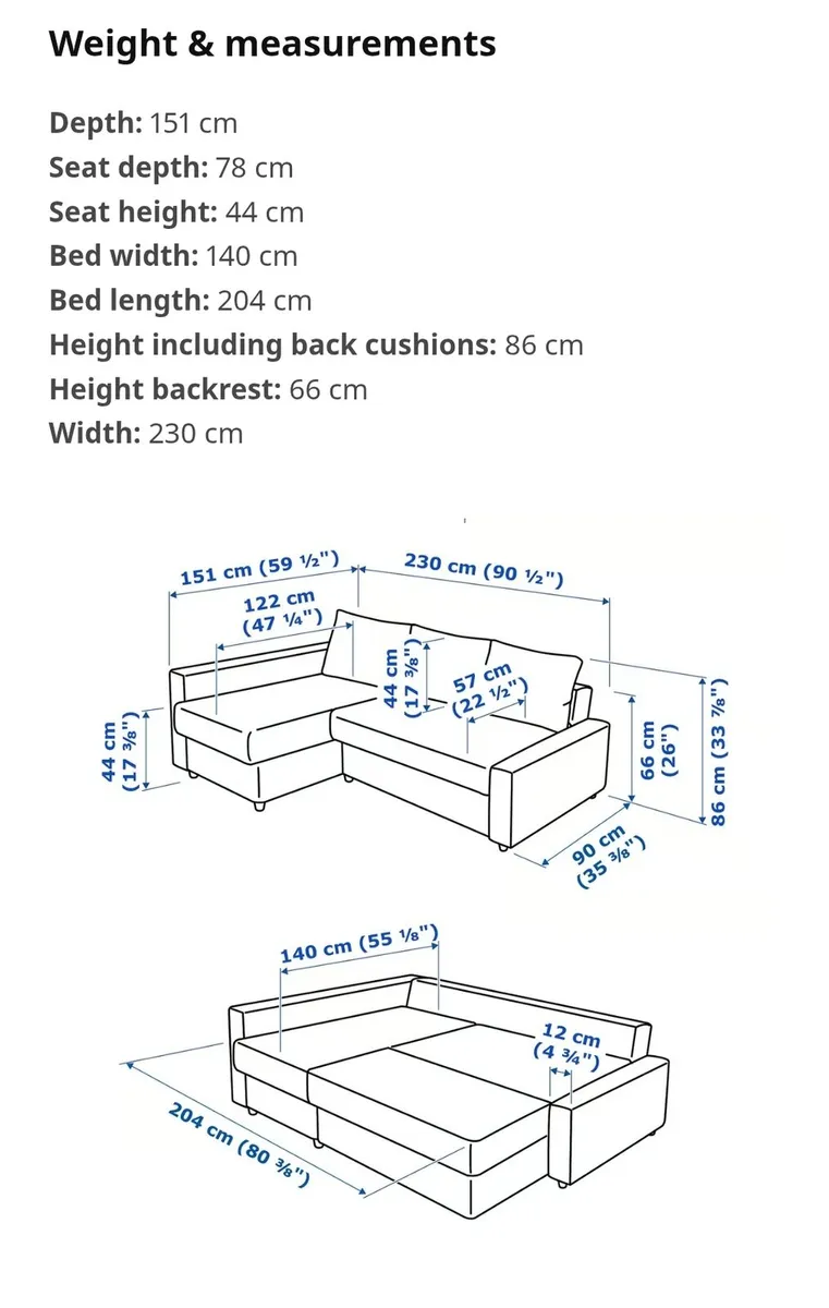 FRIHETENCorner sofa-bed with storage - Image 3