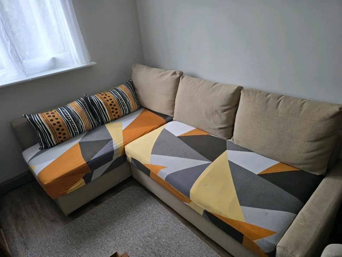 FRIHETENCorner sofa-bed with storage - Image 1