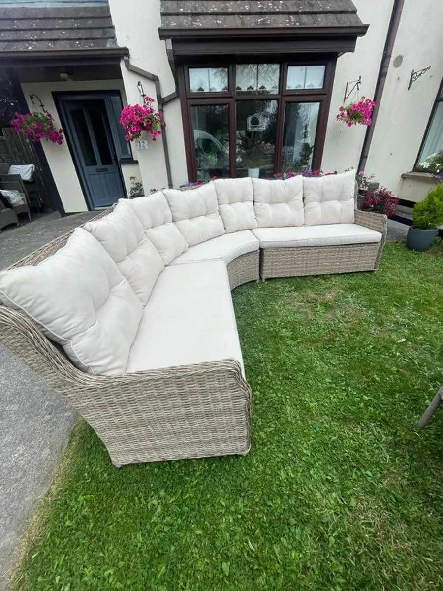 rattan corner sofa - Image 2