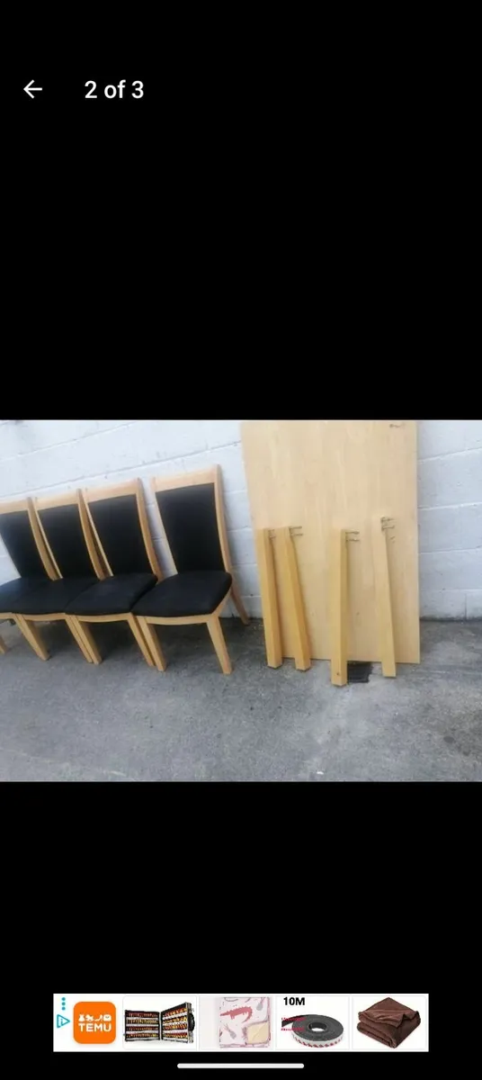 Table and chairs - Image 2