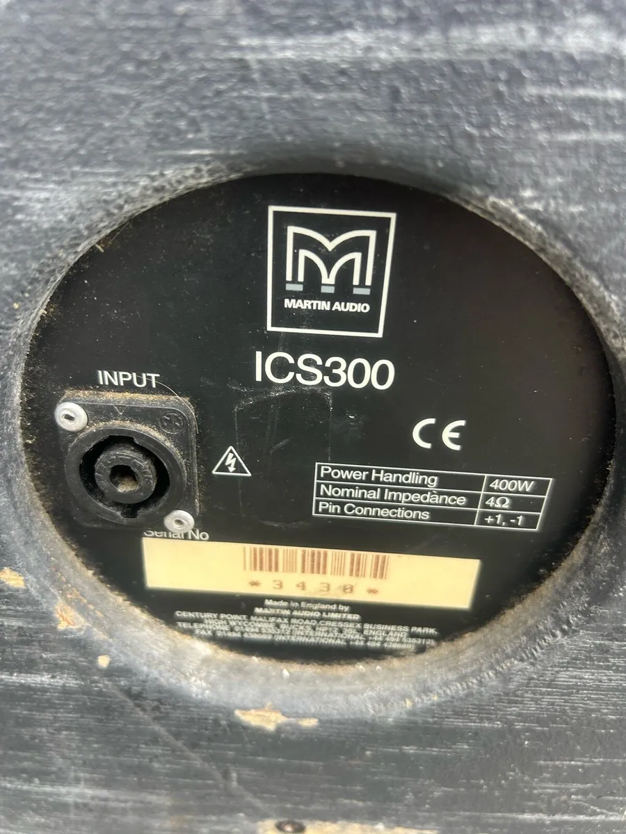Martin audio Ics 300 sound system - Image 2