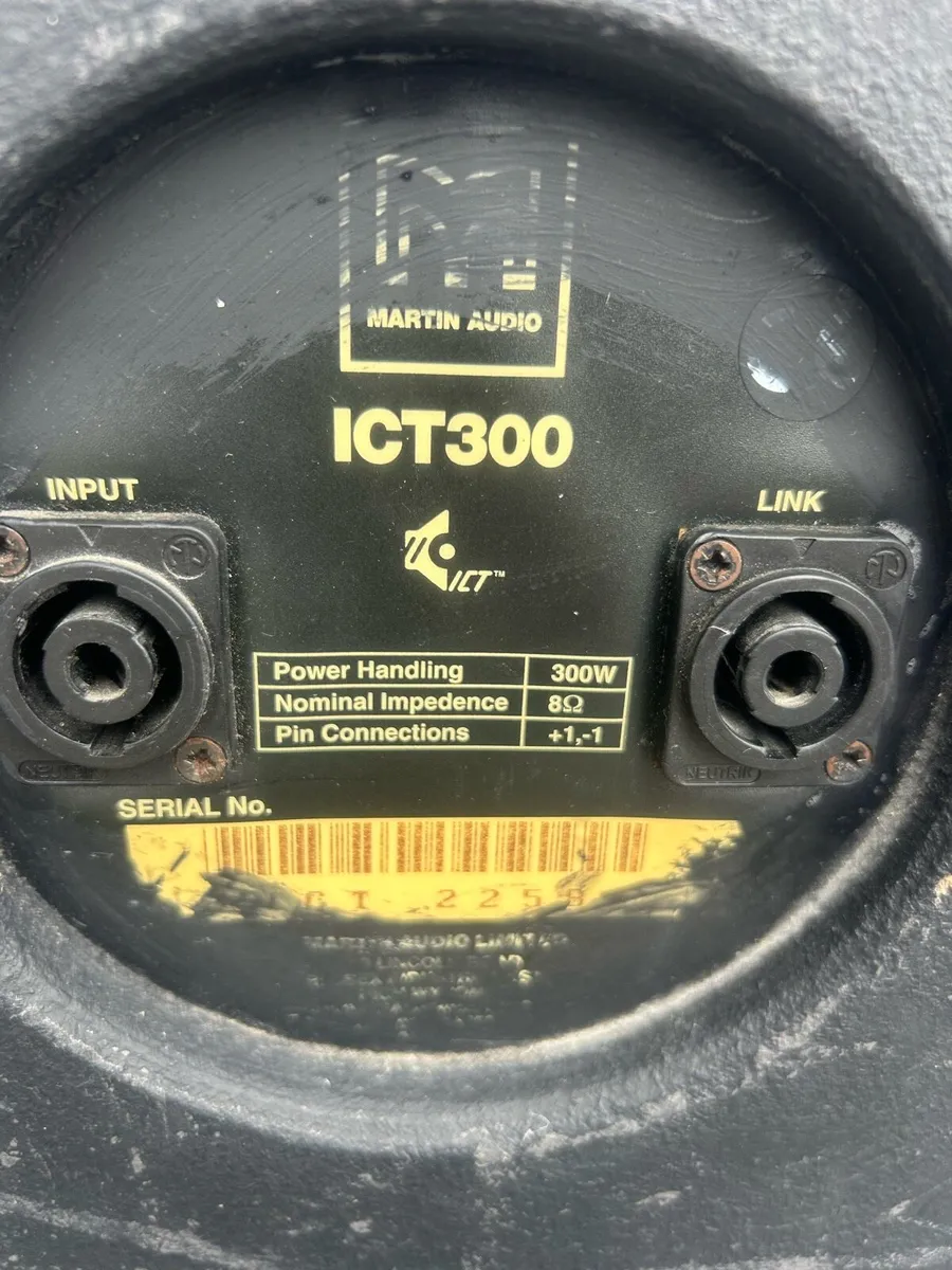 Martin audio Ics 300 sound system - Image 3