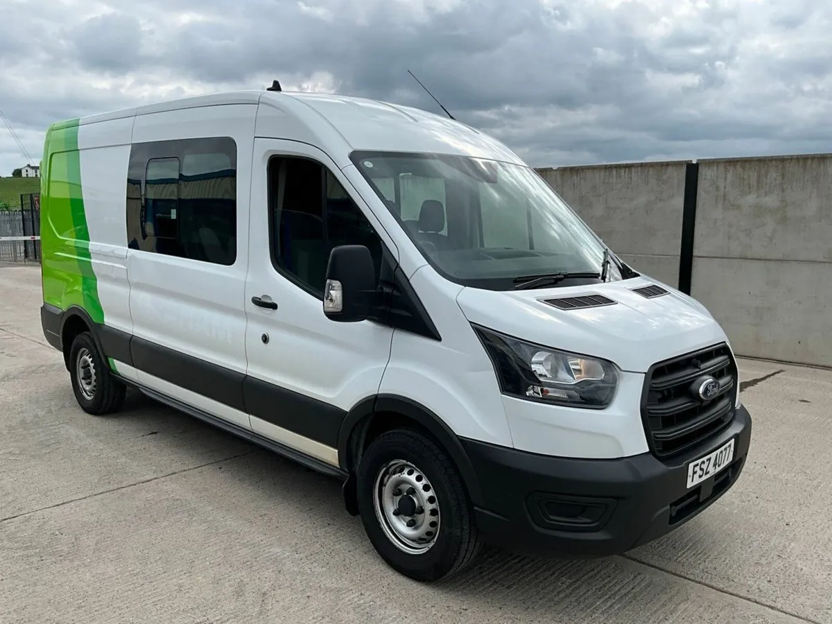 FORD TRANSIT 350 L3 H2 2.0 ECOBLUE 130PS CREW VAN - Image 1