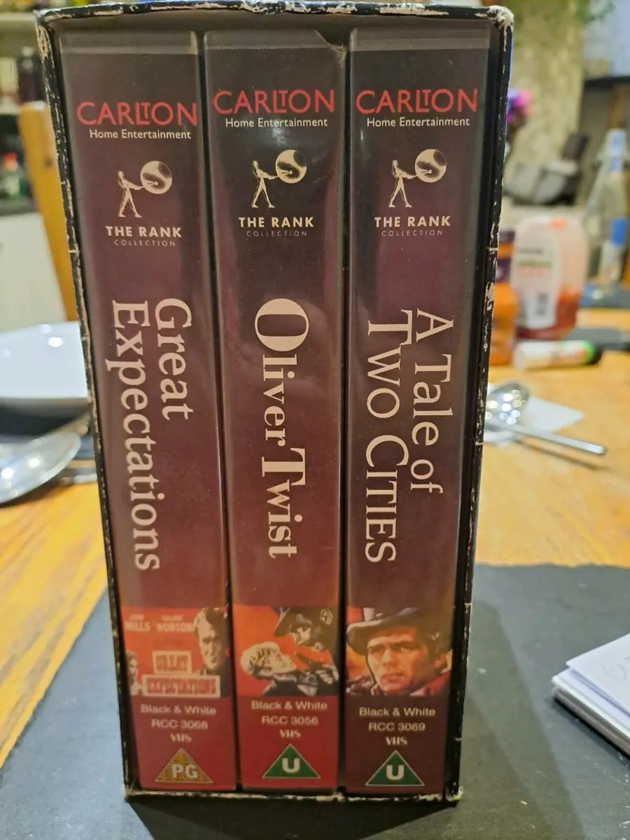 The Charles Dickens Collection vhs tapes - Image 2