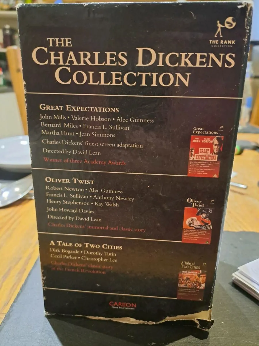 The Charles Dickens Collection vhs tapes - Image 3