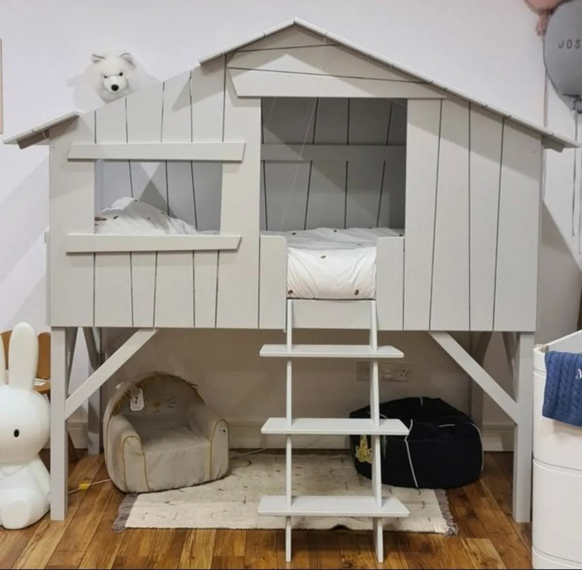Mathy By Bols Treehouse loft bed + Mattress - Image 1