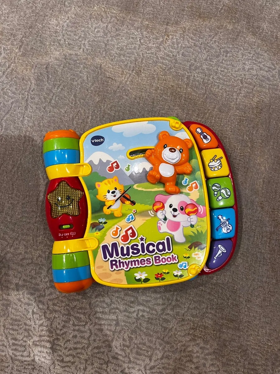 V-Tech Musical Rhymes Book - Image 1