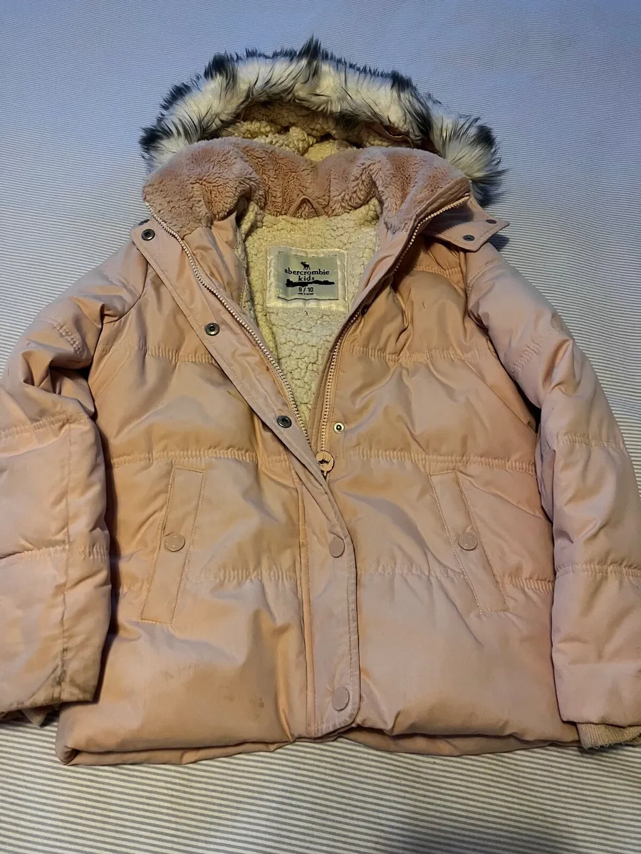 Abercrombie Kids Girl’s Parka Jacket 9-10Y - Image 1