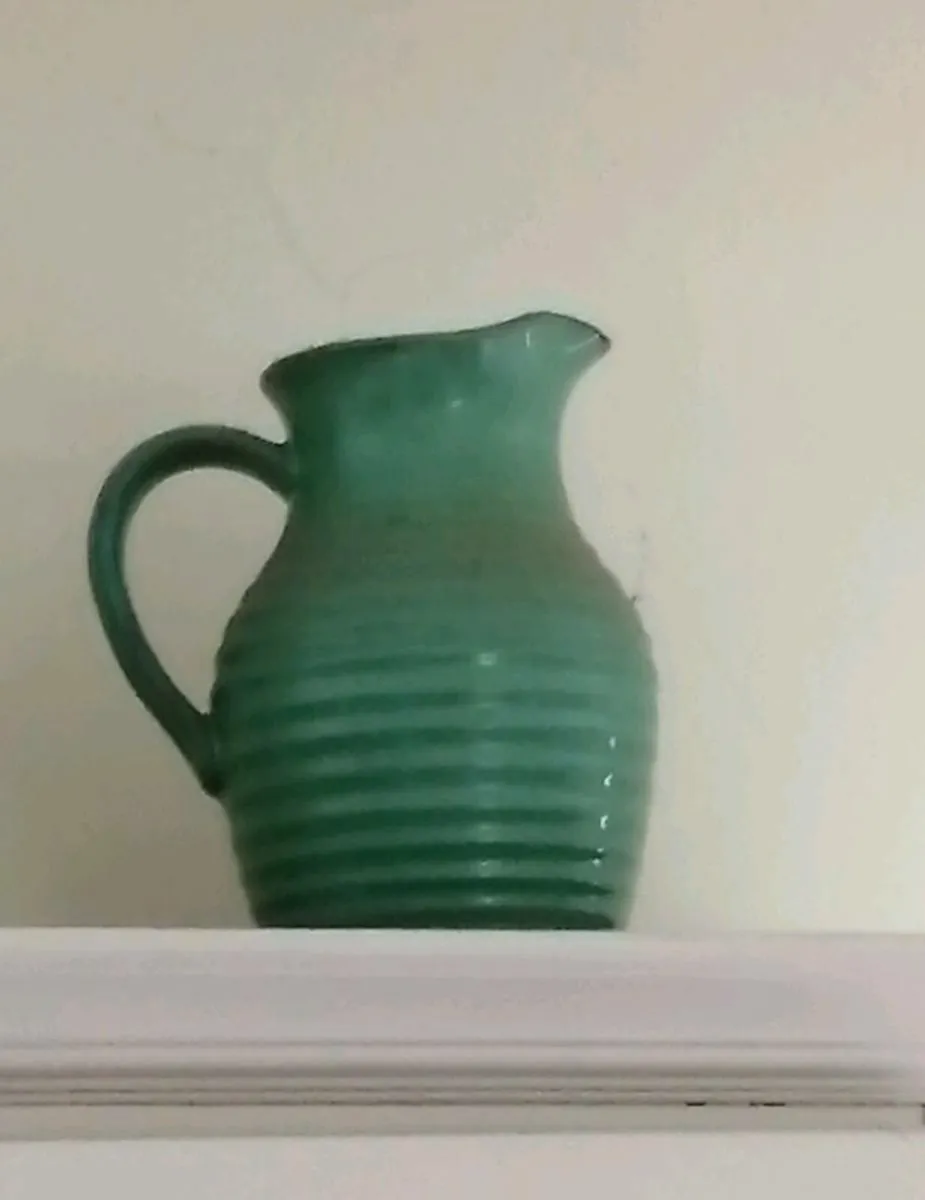 Irish country pottery green - Image 3