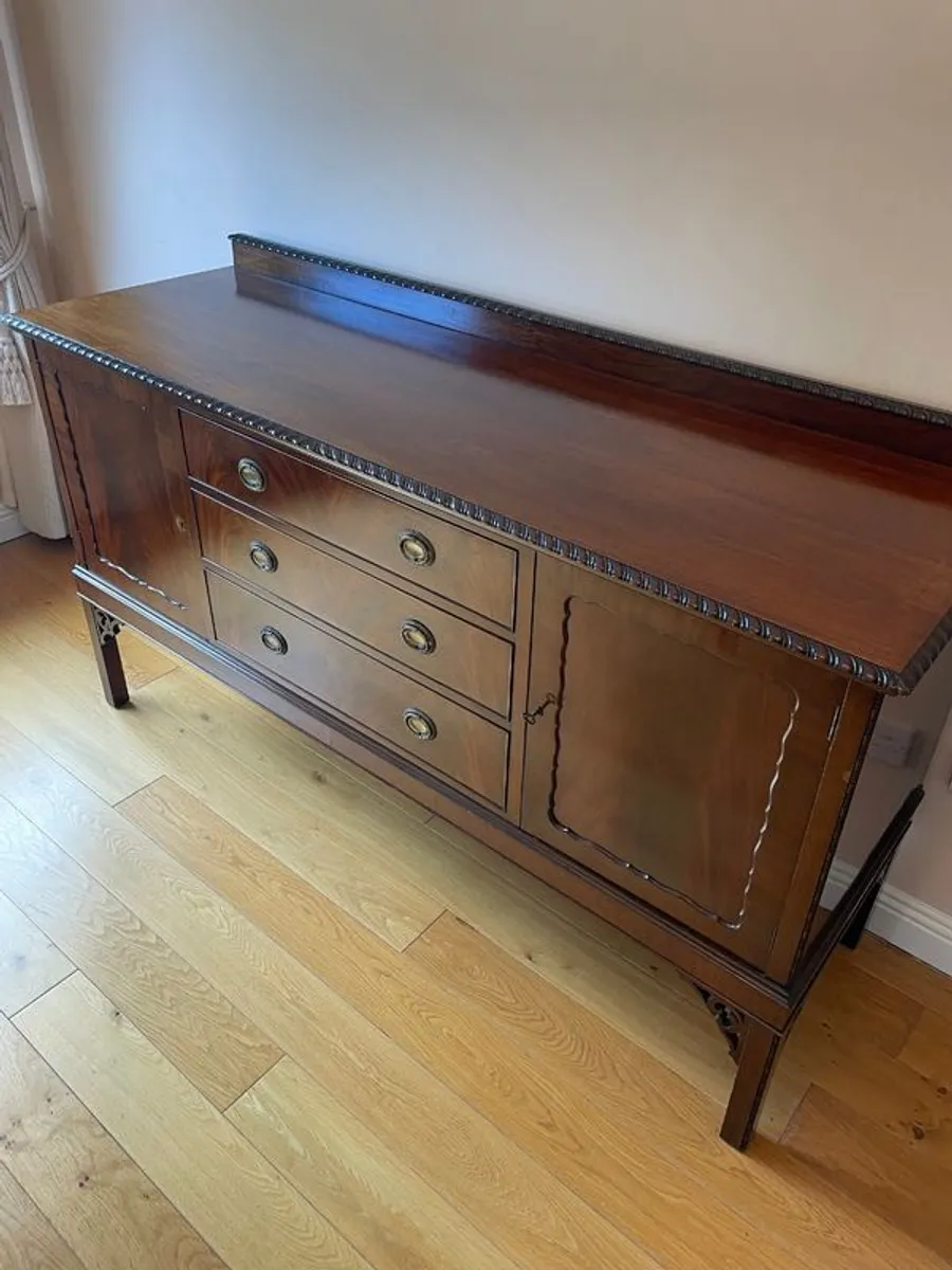Antique Georgian Revival Mahogany Sideboard. Early 20th Century, Immaculate - Image 1