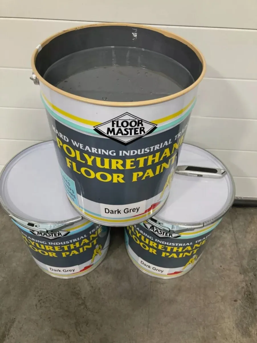 Industrial floor paint and oil base oxide paint - Image 1