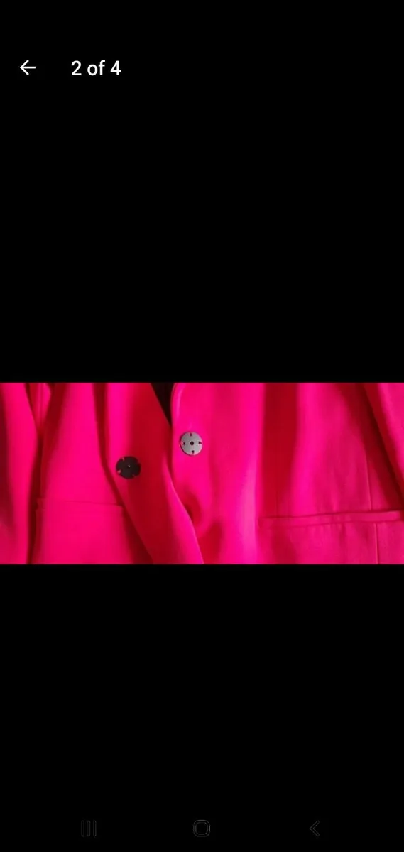 Mango pink coat 10/12 - Image 3