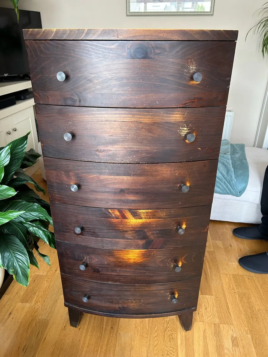 Chest of 6 drawers - Image 1