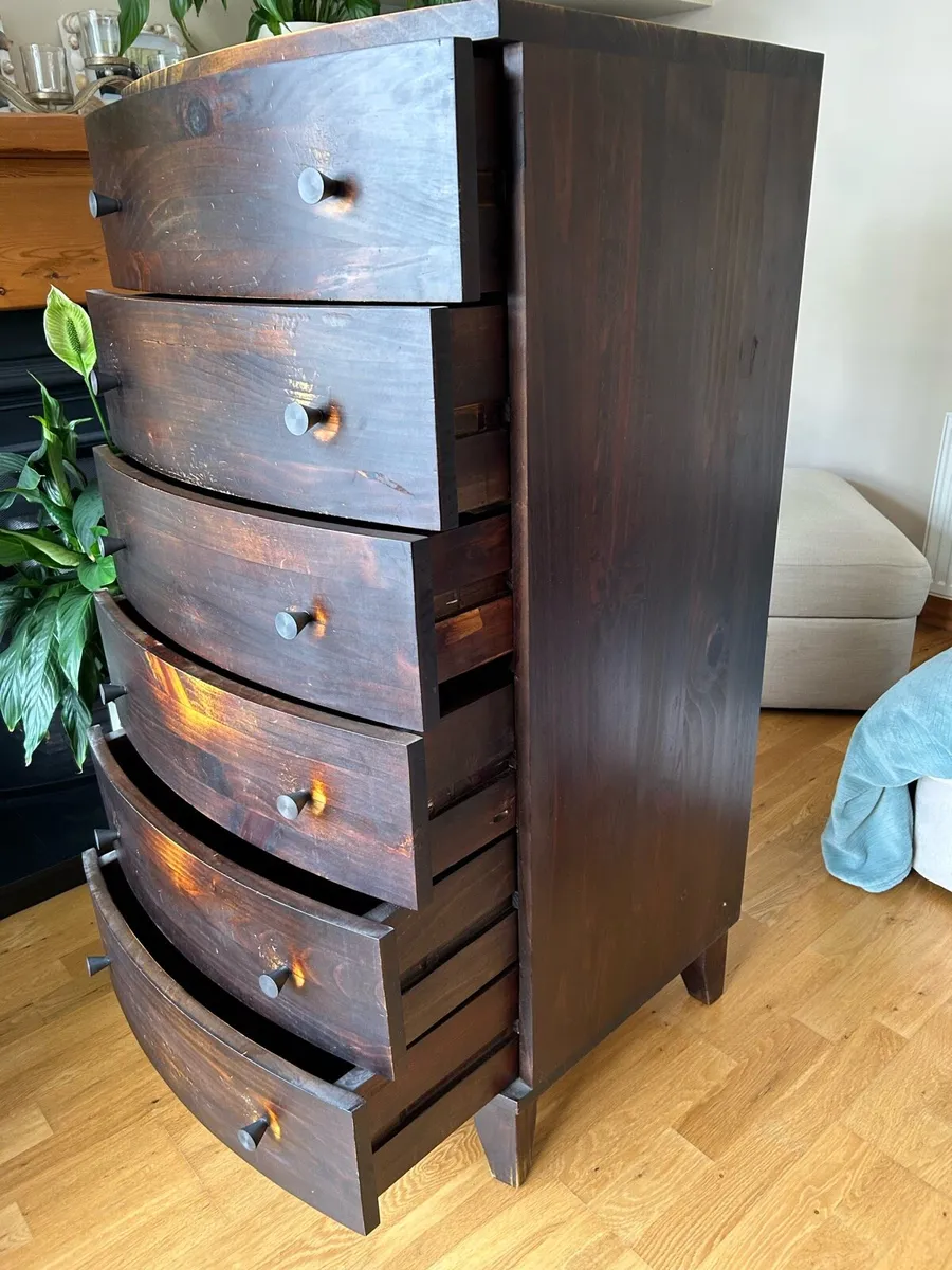 Chest of 6 drawers - Image 4