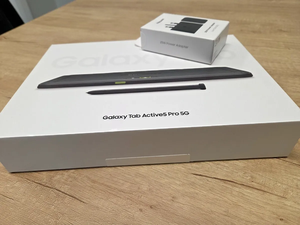 NEW Samsung Galaxy Tab Active5 Pro 5G 256GB/8GB - Image 1