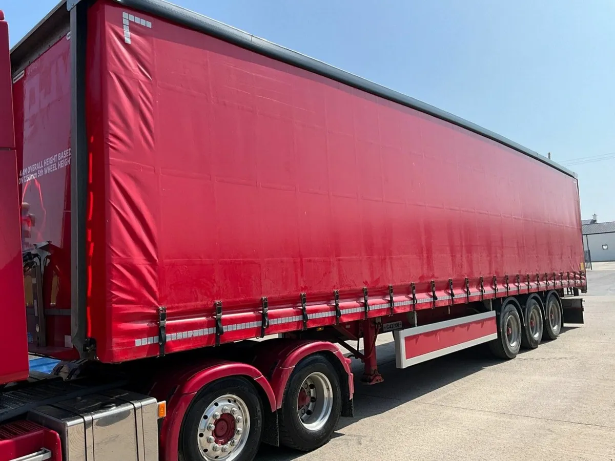 MONTRACON 45FT TRI AXLE PILLARLESS CURTAINSIDER - Image 2