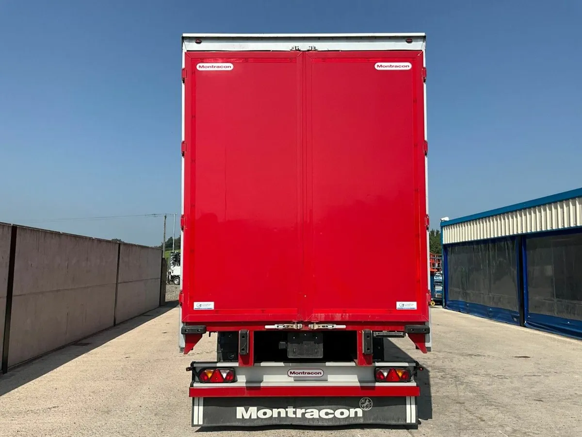 MONTRACON 45FT TRI AXLE PILLARLESS CURTAINSIDER - Image 4