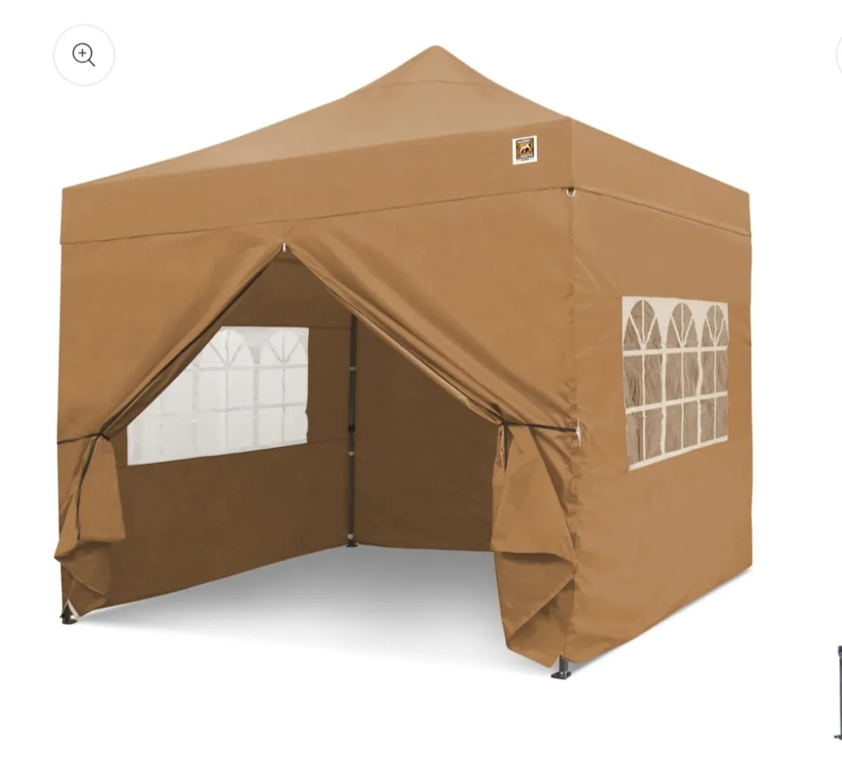 Gorilla Gazebo 3m x 3m Pop-Up Gazebo -  Beige - Image 3