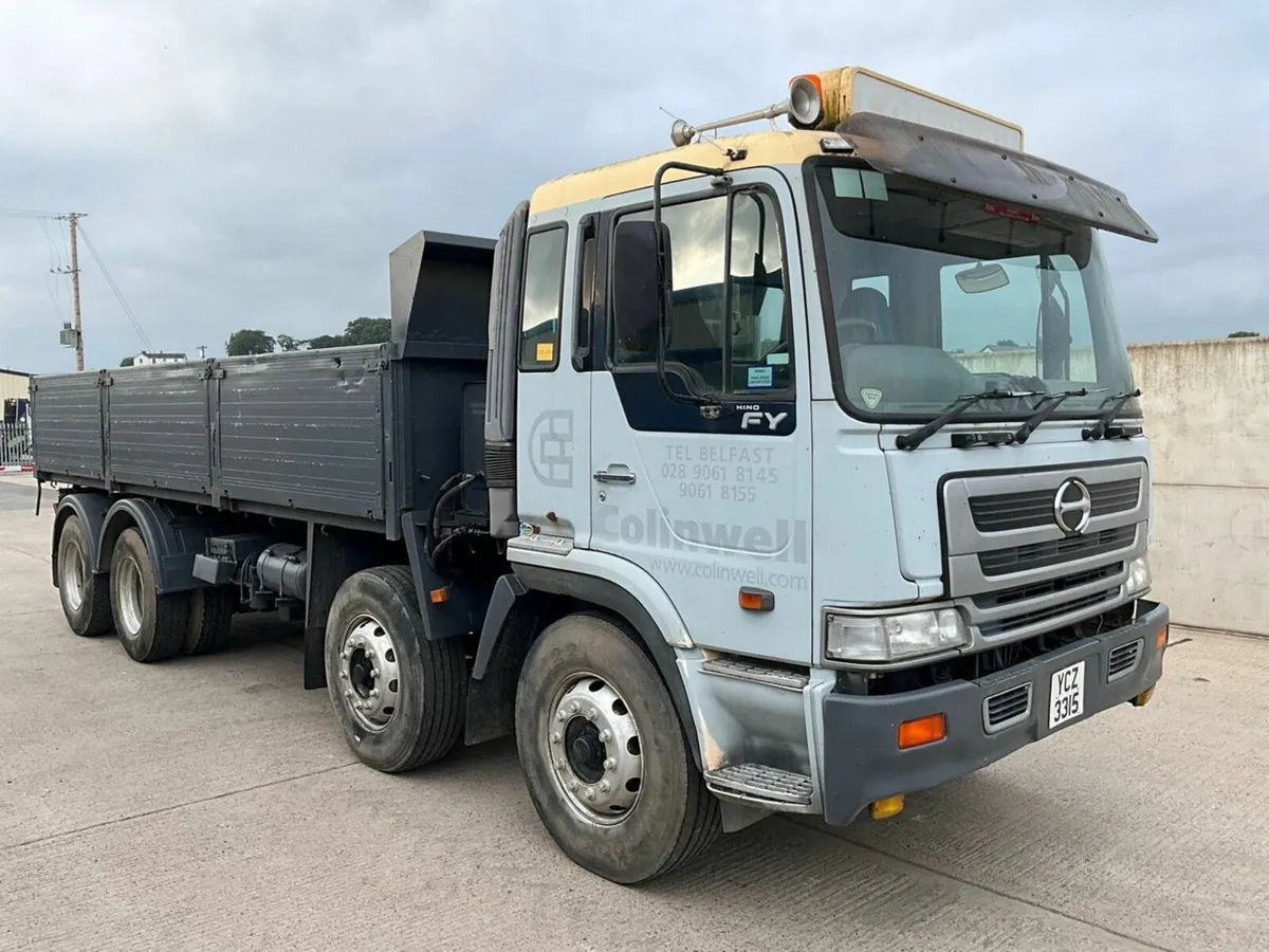 HINO FY2 8X4 32 TON DROPSIDE TIPPER - Image 1