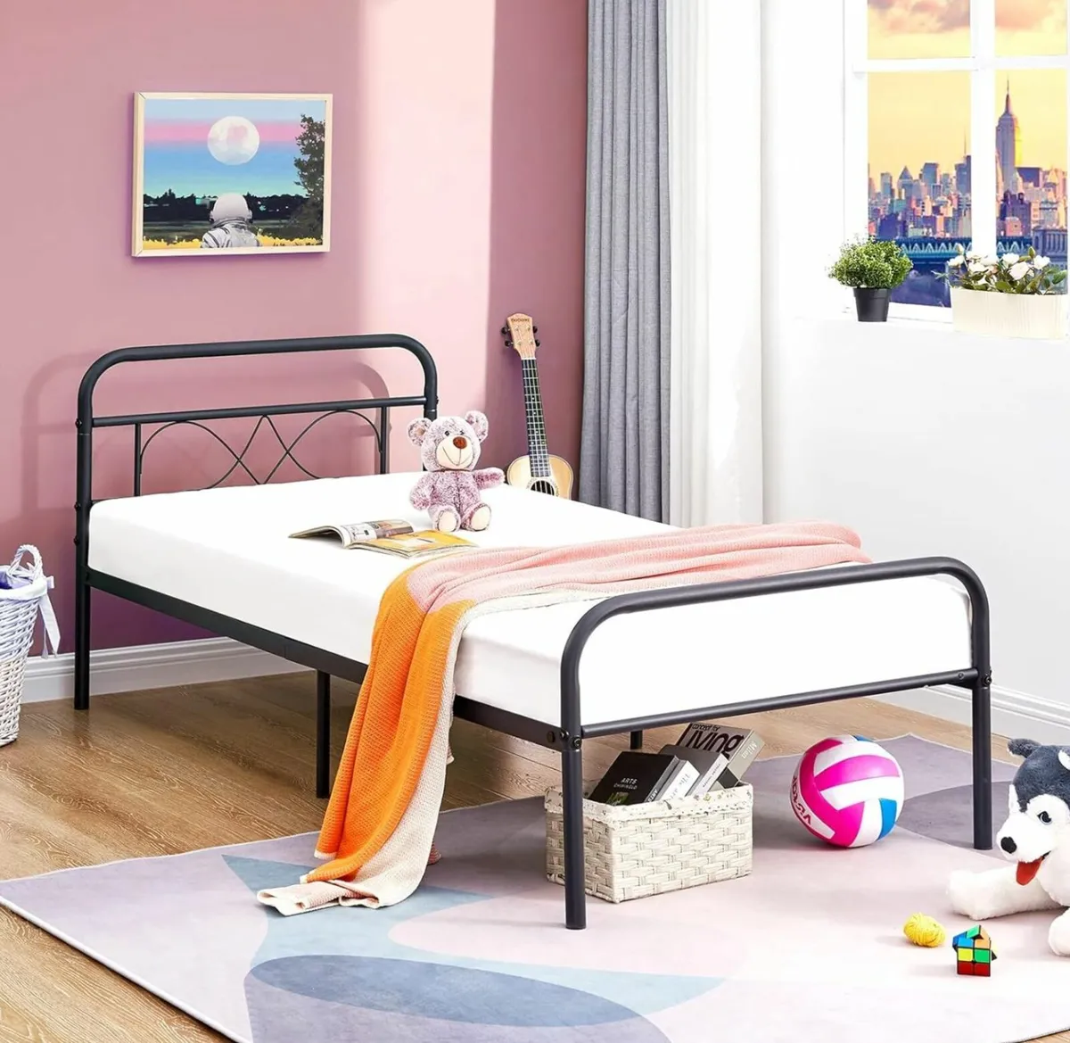 Single Bed Frame - Metal - Image 2
