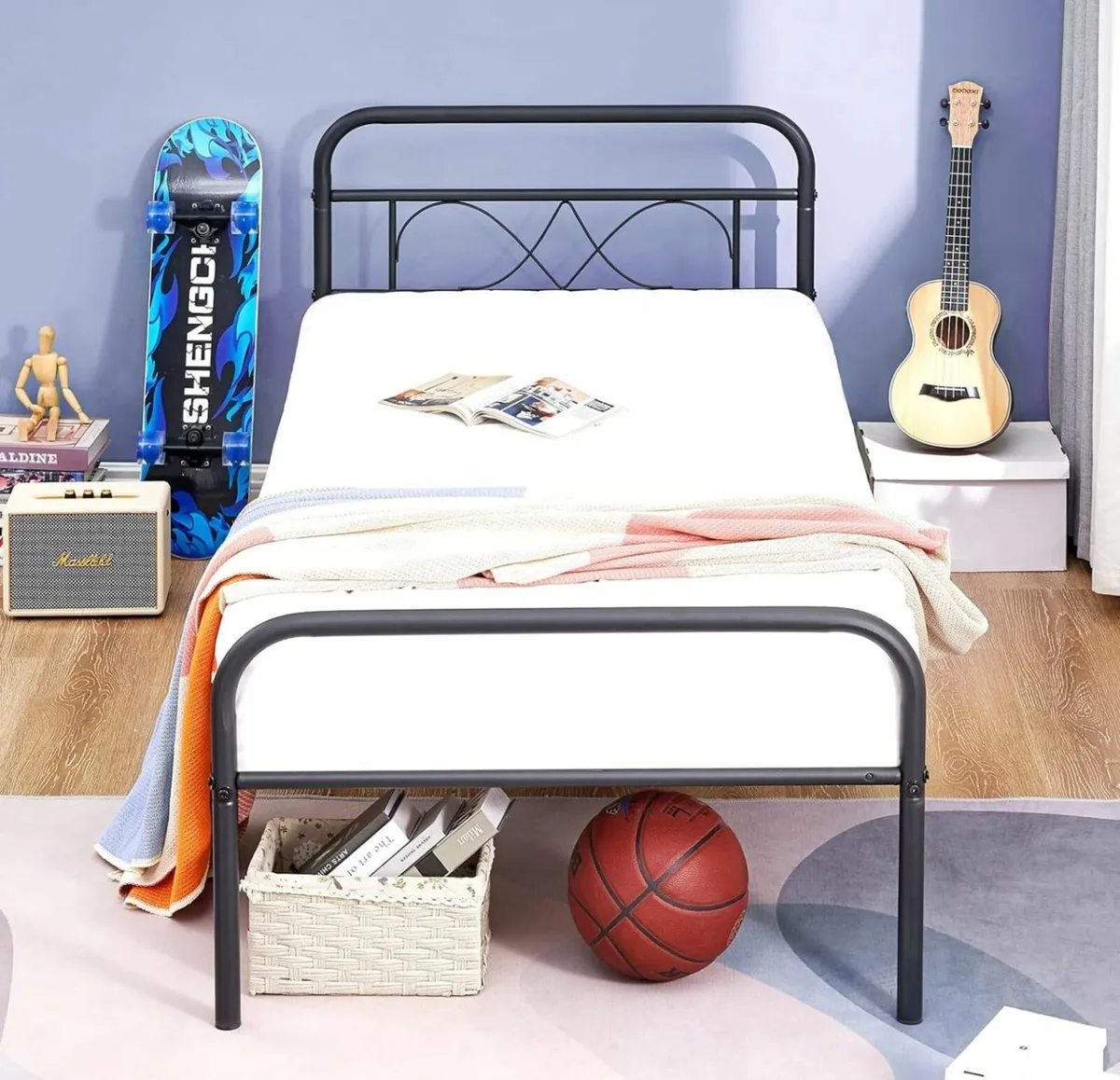 Single Bed Frame - Metal - Image 3